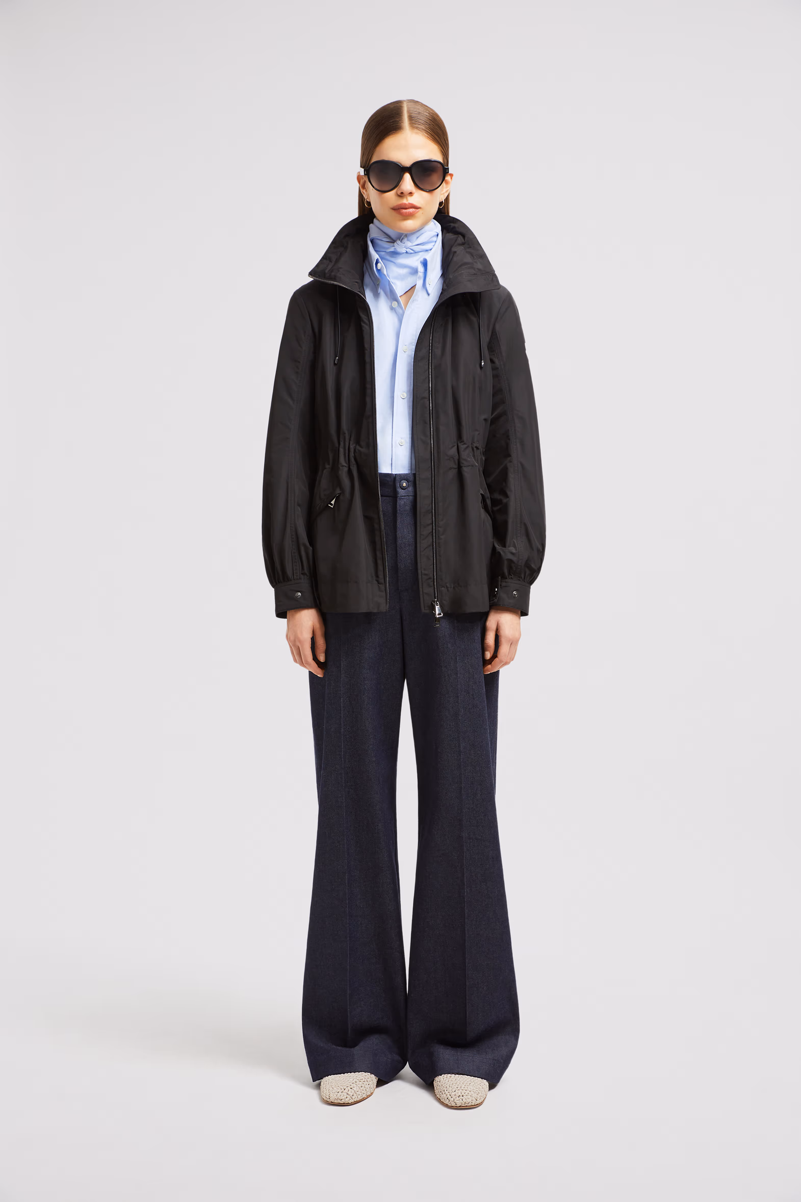Parka con capucha Enet Mujer Negro Moncler 0
